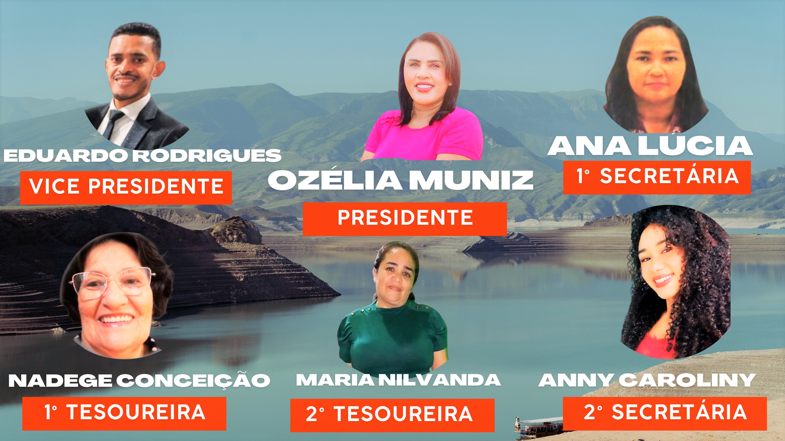 Foto oficial da diretoria da Associação Só Por Amor